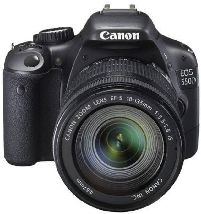 Canon 550d With Lens 18-55mm